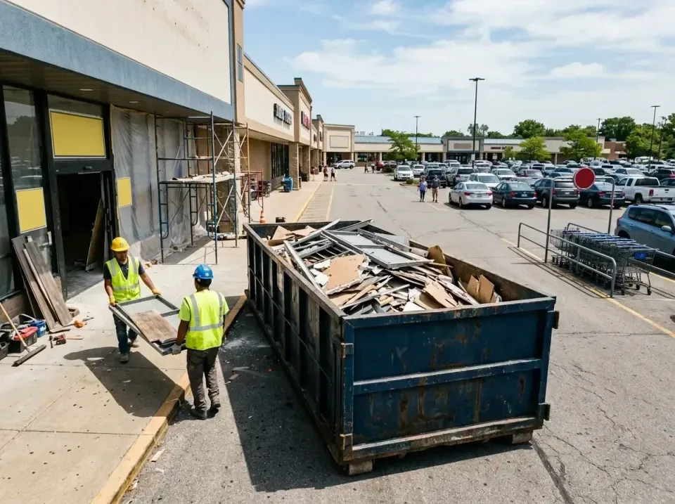 retail-store-renovation-debris-003 — frequently asked questions, Roll-off Dumpster Rentals in Benson, AZ